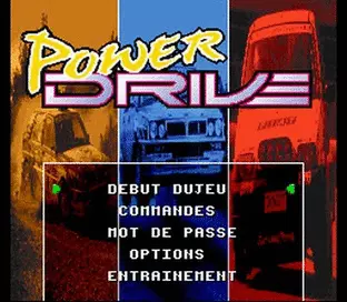 Image n° 1 - screenshots : Power Drive Image n° 1 - screenshots : Power Drive