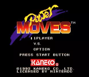 Image n° 1 - screenshots : Power Moves Image n° 1 - screenshots : Power Moves