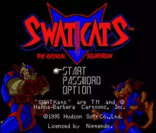 Image n° 3 - screenshots  : SWAT Kats - The Radical Squadron
