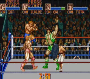 Image n° 3 - screenshots  : Saturday Night Slam Masters