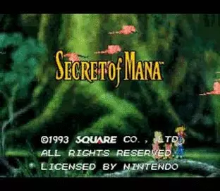 Image n° 3 - screenshots  : Secret of Mana