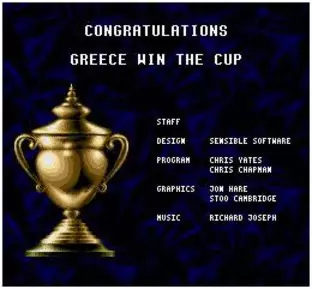 Image n° 4 - screenshots  : Sensible Soccer - European Champions