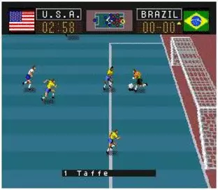 Image n° 1 - screenshots  : Capcom's Soccer Shootout