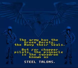 Image n° 9 - screenshots : Steel Talons Image n° 9 - screenshots : Steel Talons