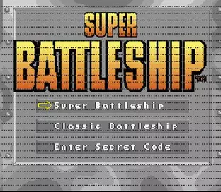 Image n° 1 - screenshots  : Super Battleship