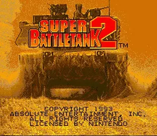 Image n° 2 - screenshots  : Super Battletank - War in the Gulf