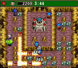 Image n° 2 - screenshots  : Super Bomberman 4