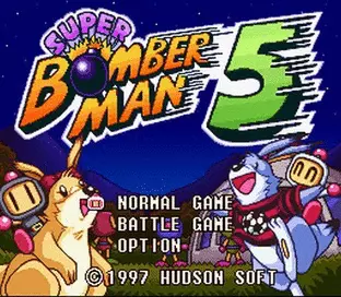Image n° 1 - screenshots  : Super Bomberman 5