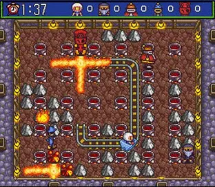 Image n° 5 - screenshots  : Super Bomberman 5