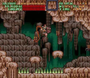 Image n° 9 - screenshots  : Super Castlevania IV