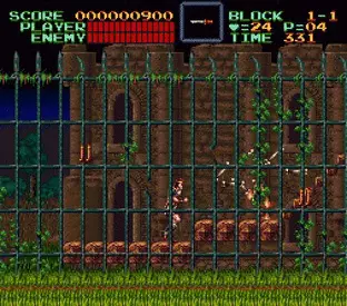 Image n° 7 - screenshots  : Super Castlevania IV