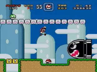 Image n° 3 - screenshots  : Super Mario World (hack)