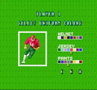 Image n° 7 - screenshots  : Super Play Action Football