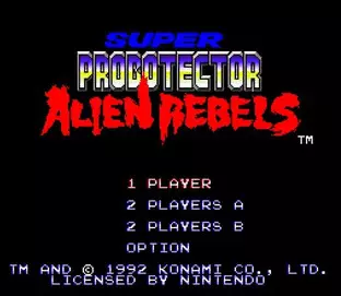 Image n° 3 - screenshots  : Super Probotector - The Alien Rebels