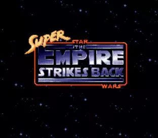 Image n° 3 - screenshots  : Super Star Wars - The Empire Strikes Back (Beta)