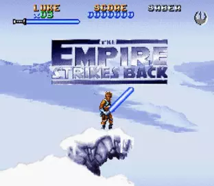 Image n° 6 - screenshots  : Super Star Wars - The Empire Strikes Back (Beta)