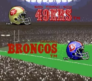 Image n° 6 - screenshots  : Tecmo Super Bowl III - Final Edition