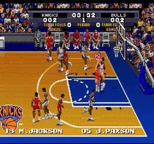 Image n° 3 - screenshots  : Tecmo Super NBA Basketball