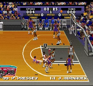 Image n° 7 - screenshots  : Tecmo Super NBA Basketball