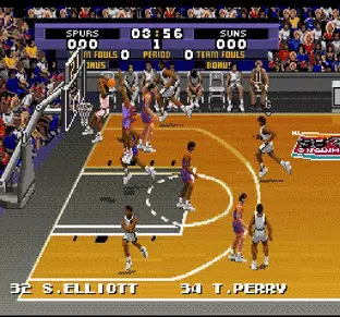 Image n° 6 - screenshots  : Tecmo Super NBA Basketball