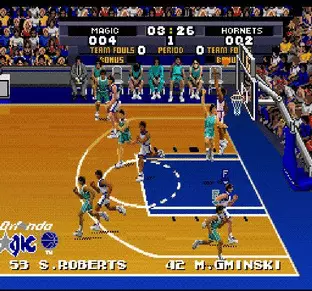 Image n° 5 - screenshots  : Tecmo Super NBA Basketball