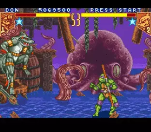 Image n° 8 - screenshots  : Teenage Mutant Ninja Turtles - Tournament Fighters (Beta)