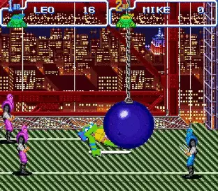 Image n° 3 - screenshots  : Teenage Mutant Ninja Turtles - Turtles in Time