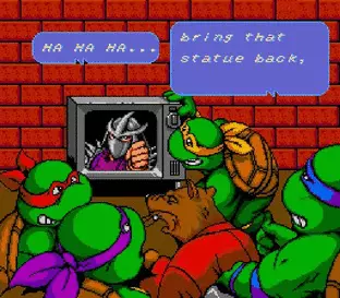 Image n° 6 - screenshots  : Teenage Mutant Ninja Turtles IV - Turtles in Time