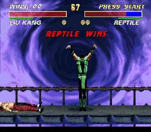 Image n° 5 - screenshots  : Ultimate Mortal Kombat 3