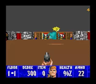 Image n° 2 - screenshots  : Wolfenstein 3D (Beta)