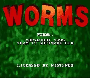 Image n° 5 - screenshots  : Worms
