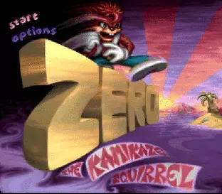 Image n° 6 - screenshots  : Zero the Kamikaze Squirrel