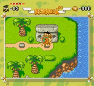 Image n° 8 - screenshots  : Flintstones, The - The Treasure of Sierra Madrock