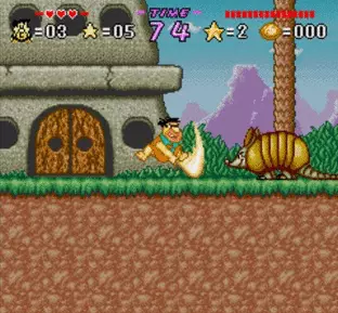 Image n° 5 - screenshots  : Flintstones, The - The Treasure of Sierra Madrock