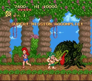 Image n° 7 - screenshots  : Joe and mac - caveman ninja