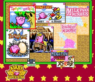Image n° 1 - screenshots  : Kirby's fun pak