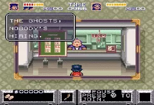 Image n° 8 - screenshots  : Legend of The Mystical Ninja, The