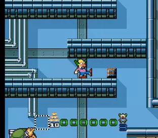 Image n° 6 - screenshots  : Simpsons, the - krusty's super fun house (v1.0)