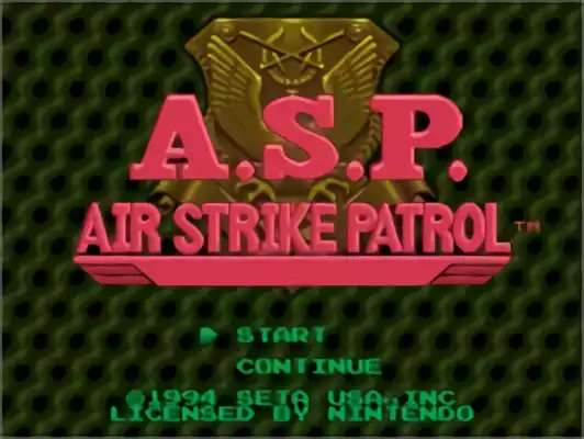Image n° 4 - titles : A.S.P. Air Strike Patrol