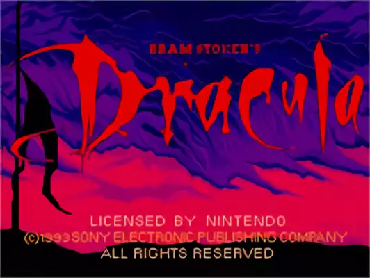 Image n° 10 - titles : Bram Stoker's Dracula (Beta)