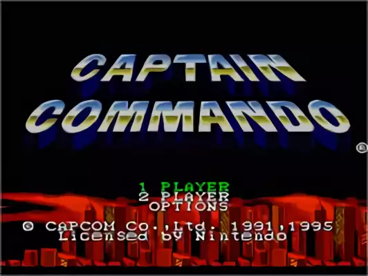 Image n° 10 - titles : Captain Commando