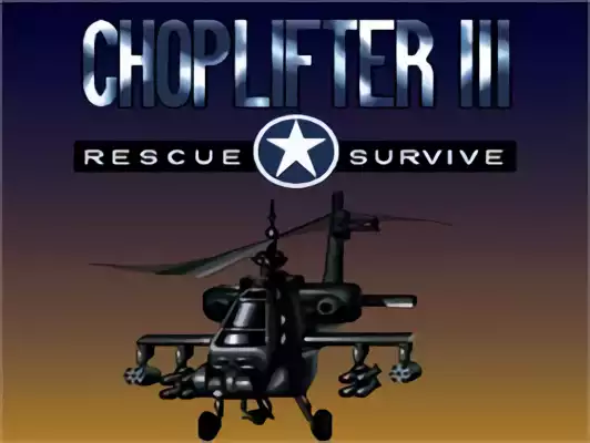 Image n° 8 - titles : Choplifter III - Rescue - Survive (Beta)