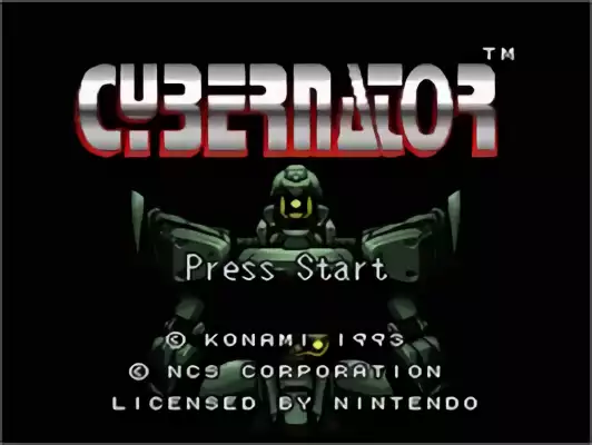Image n° 10 - titles : Cybernator