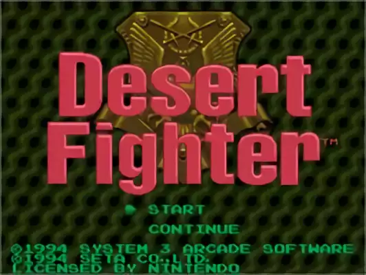 Image n° 8 - titles : Desert Fighter (Beta)