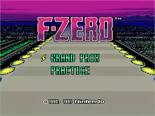 Image n° 10 - titles : F-Zero