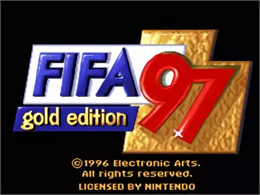 Image n° 2 - titles : FIFA 97 - Gold Edition