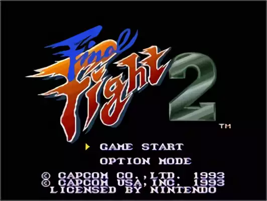 Image n° 10 - titles : Final Fight 2 Image n° 10 - titles : Final Fight 2
