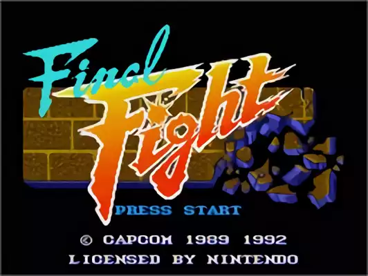 Image n° 10 - titles : Final Fight
