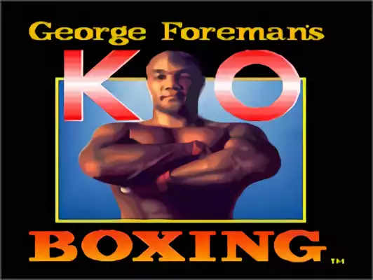 Image n° 10 - titles : George Foreman's KO Boxing
