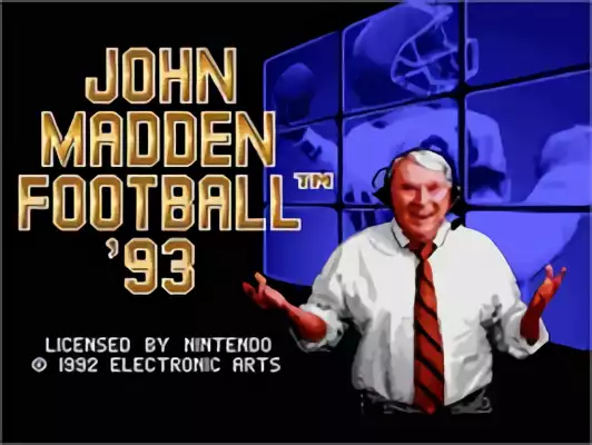 Image n° 10 - titles : John Madden Football '93
